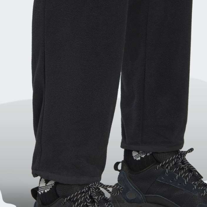 Adidas pantaloni negri din fleece polar wander hour adidas bărbați negru 2JBN7065