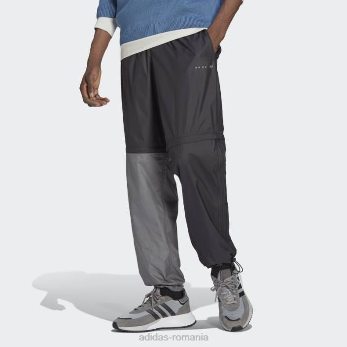 Adidas pantaloni negri reclaim utilitar adidas bărbați negru 2JBN7227