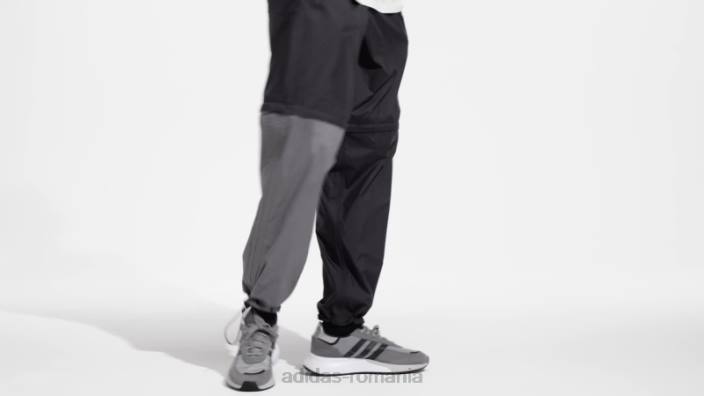 Adidas pantaloni negri reclaim utilitar adidas bărbați negru 2JBN7227