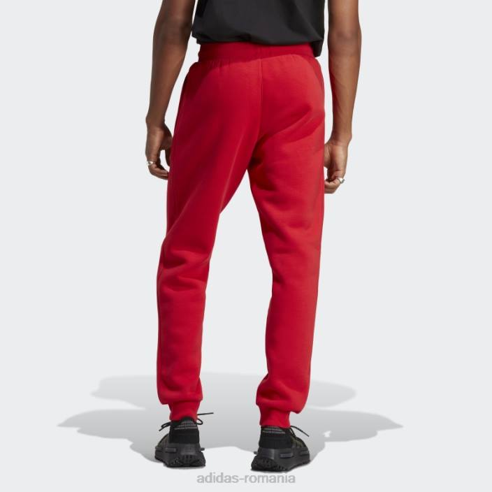 Adidas pantaloni scarlet trefoil essentials adidas bărbați stacojiu 2JBN5331