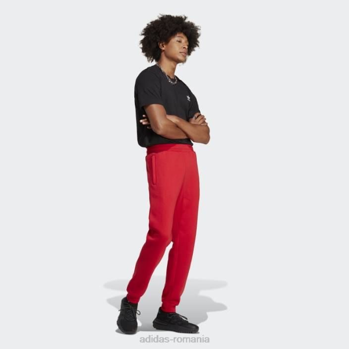 Adidas pantaloni scarlet trefoil essentials adidas bărbați stacojiu 2JBN5331