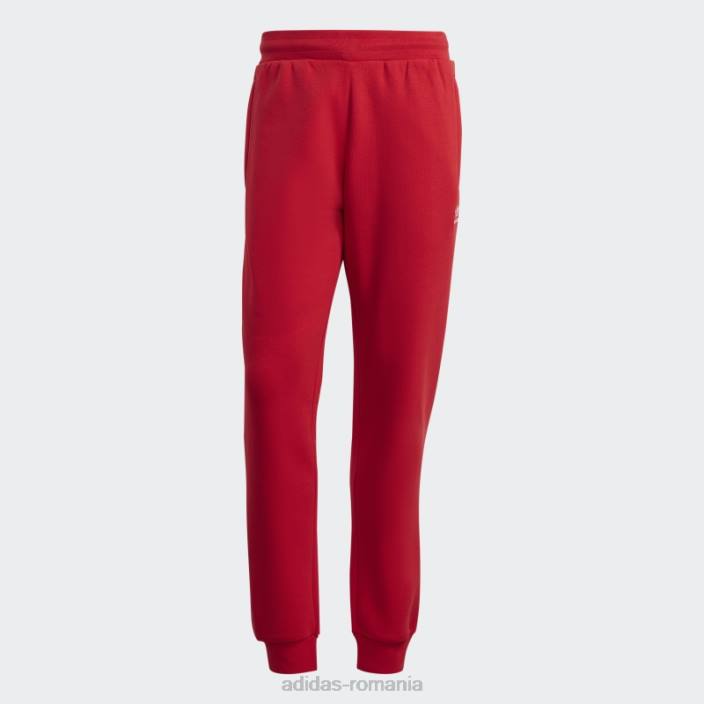 Adidas pantaloni scarlet trefoil essentials adidas bărbați stacojiu 2JBN5331