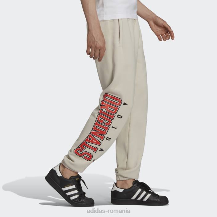 Adidas pantaloni script aluminiu bărbați aluminiu 2JBN1669