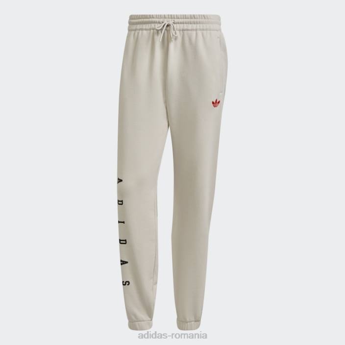 Adidas pantaloni script aluminiu bărbați aluminiu 2JBN1669