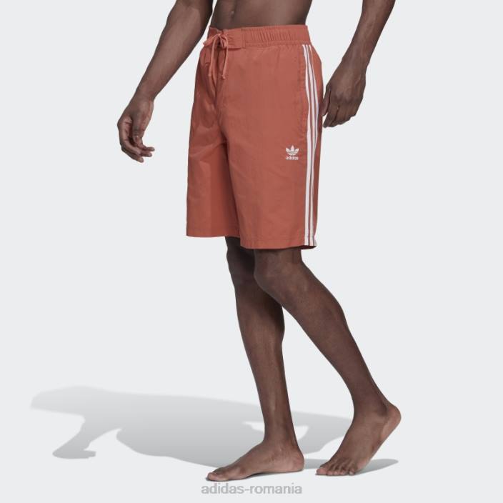 Adidas pantaloni scurți adicolor 3 dungi pământ bărbați Pământ 2JBN6854