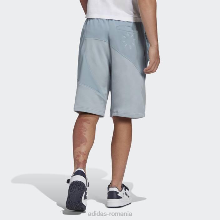 Adidas pantaloni scurți adicolor interlock gri bărbați gri 2JBN14720