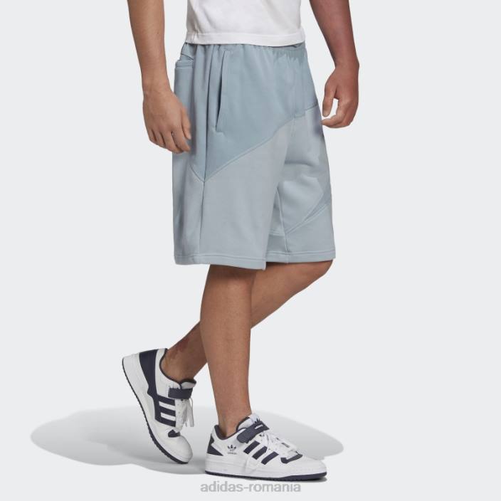 Adidas pantaloni scurți adicolor interlock gri bărbați gri 2JBN14720