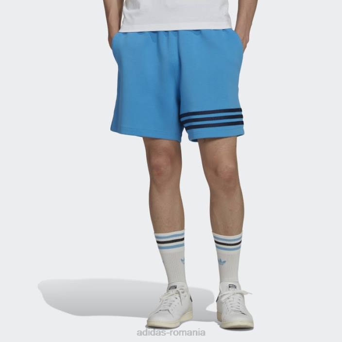 Adidas pantaloni scurți adicolor neuclassics albastru bărbați albastru 2JBN1277