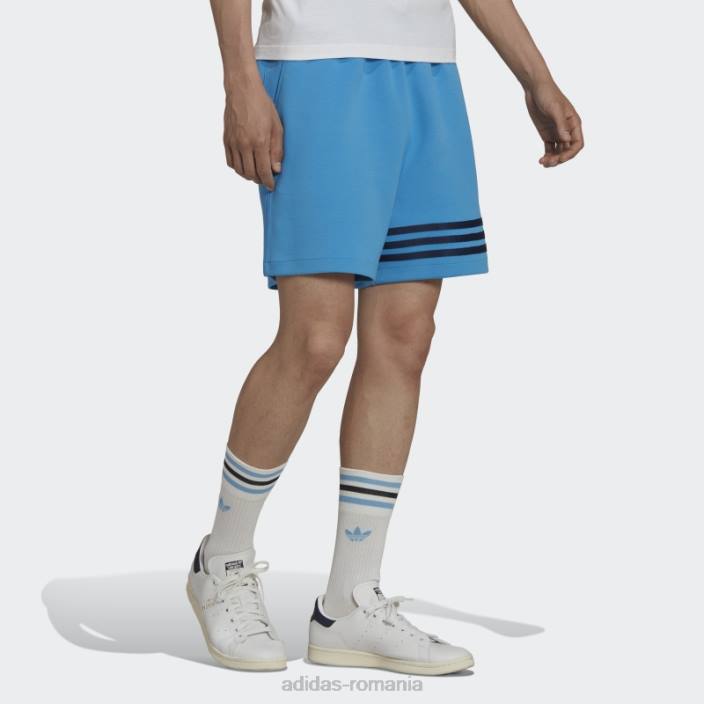 Adidas pantaloni scurți adicolor neuclassics albastru bărbați albastru 2JBN1277