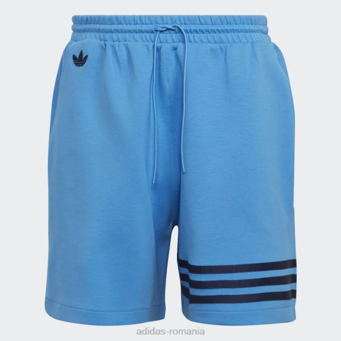 Adidas pantaloni scurți adicolor neuclassics albastru bărbați albastru 2JBN1277