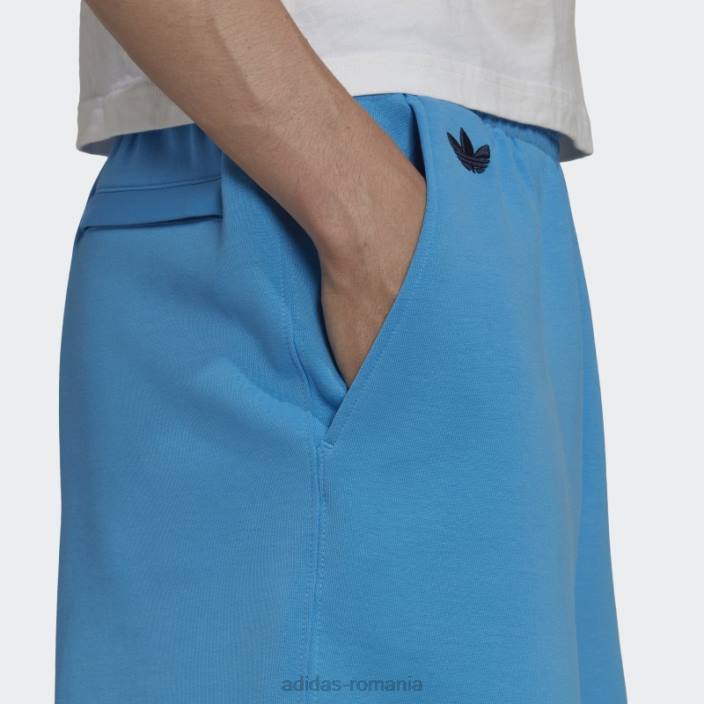 Adidas pantaloni scurți adicolor neuclassics albastru bărbați albastru 2JBN1277
