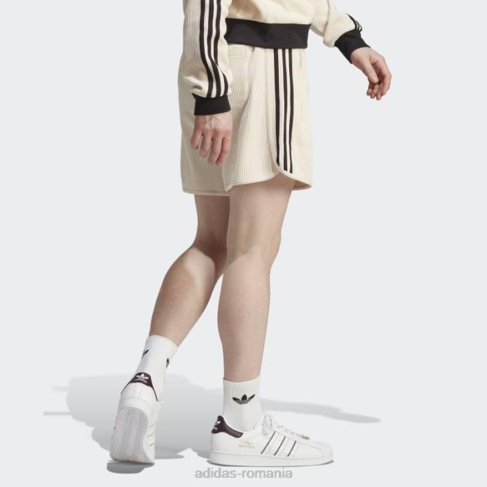 Adidas pantaloni scurți adidas clasici waffle alb adicolor bărbați alb 2JBN6081