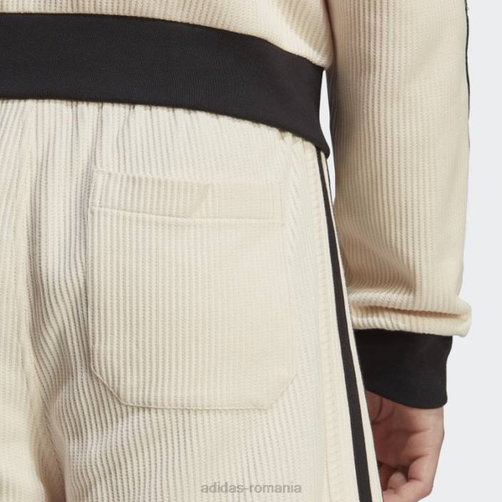 Adidas pantaloni scurți adidas clasici waffle alb adicolor bărbați alb 2JBN6081