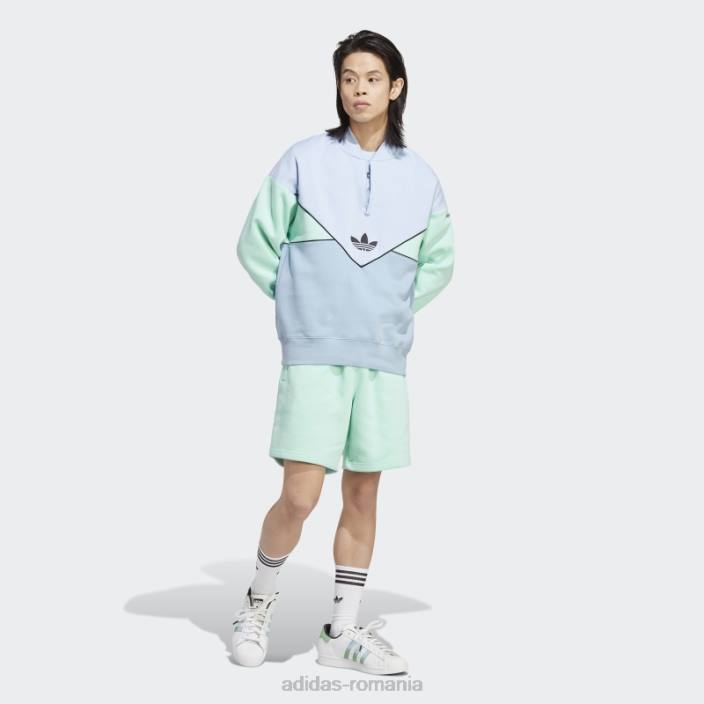 Adidas pantaloni scurți de arhivă sezonier adicolor verzi bărbați verde/negru 2JBN5554