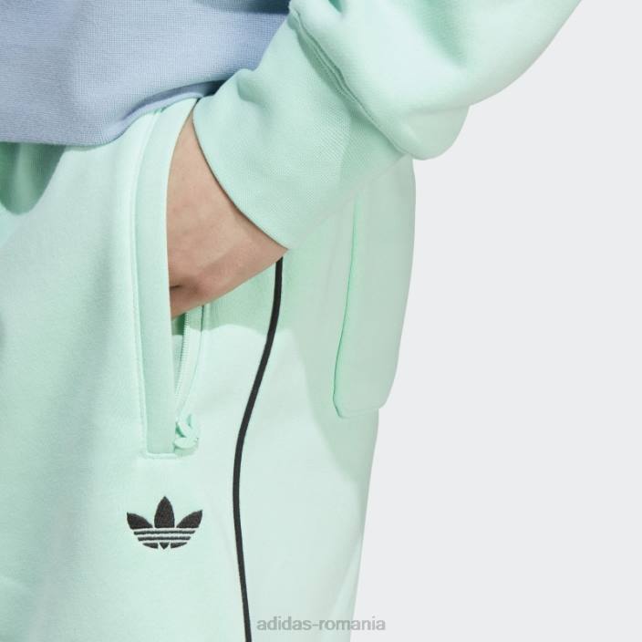 Adidas pantaloni scurți de arhivă sezonier adicolor verzi bărbați verde/negru 2JBN5554