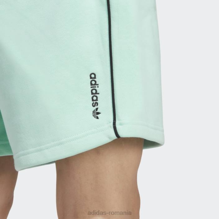 Adidas pantaloni scurți de arhivă sezonier adicolor verzi bărbați verde/negru 2JBN5554