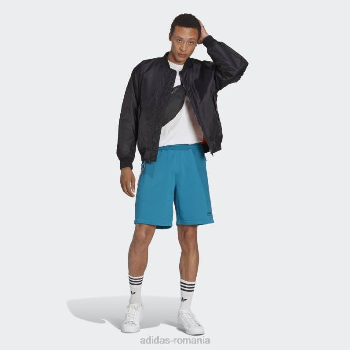 Adidas pantaloni scurți de aventură fierbinți teal bărbați teal 2JBN5535