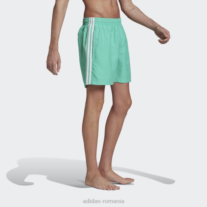 Adidas pantaloni scurți de baie adicolor classics cu 3 dungi hi-res verde bărbați verde de mare rezoluție 2JBN15007
