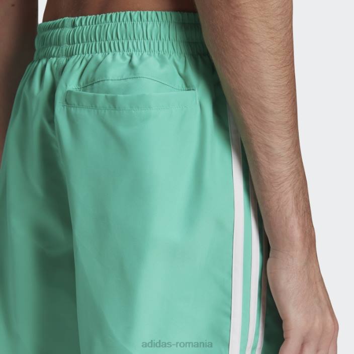 Adidas pantaloni scurți de baie adicolor classics cu 3 dungi hi-res verde bărbați verde de mare rezoluție 2JBN15007