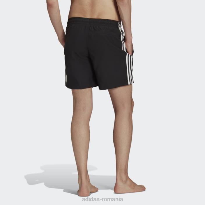 Adidas pantaloni scurți de baie adicolor classics cu 3 dungi negru adidas bărbați negru 2JBN5460