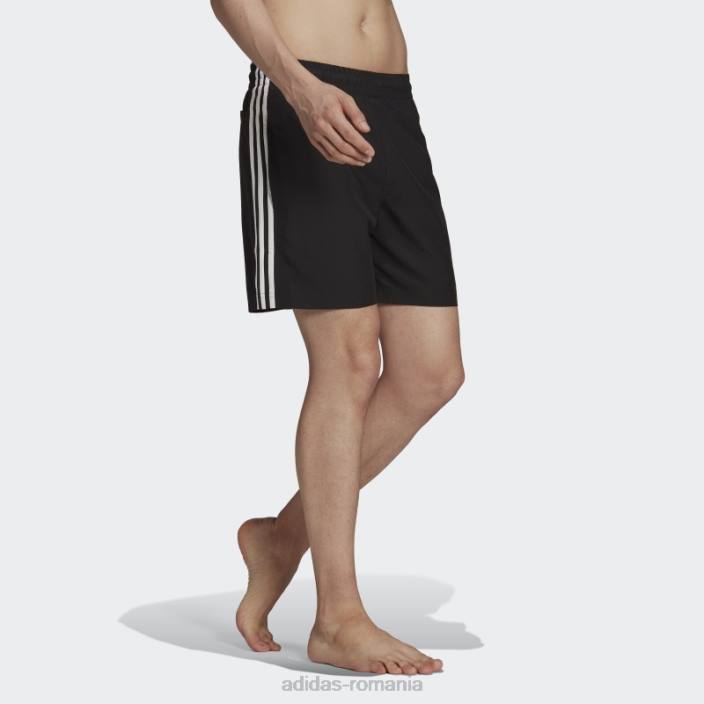 Adidas pantaloni scurți de baie adicolor classics cu 3 dungi negru adidas bărbați negru 2JBN5460