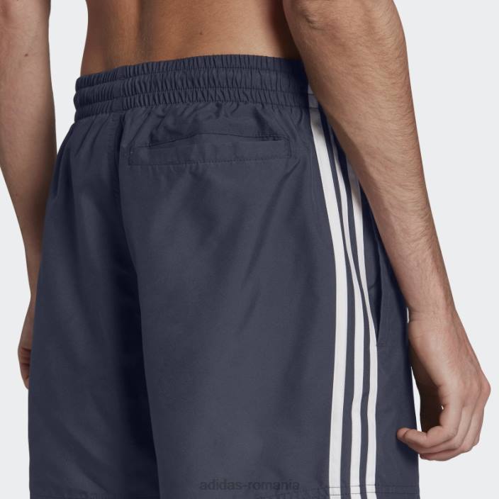 Adidas pantaloni scurți de baie cu 3 dungi adicolor classics bleumarin bărbați marina 2JBN14585