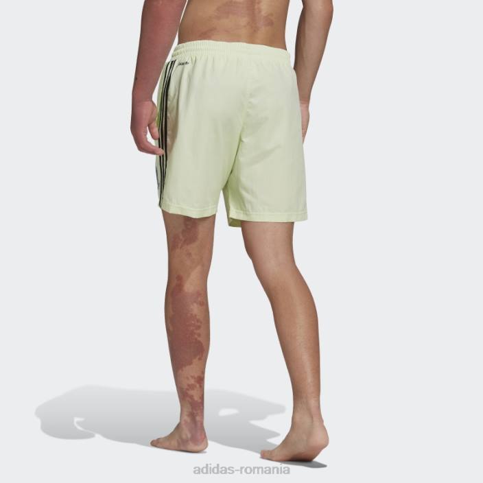 Adidas pantaloni scurți de baie cu pește înfocat grafic lime bărbați lămâie verde 2JBN14680