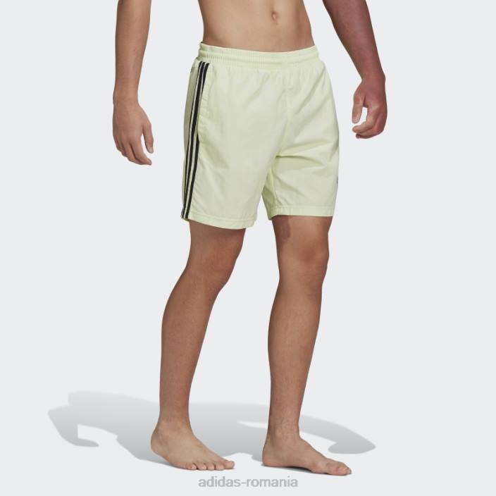 Adidas pantaloni scurți de baie cu pește înfocat grafic lime bărbați lămâie verde 2JBN14680