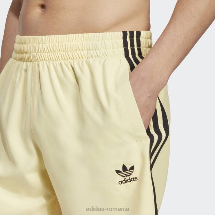 Adidas pantaloni scurți de baie galben originals adicolor cu 3 dungi bărbați galben/negru 2JBN14459