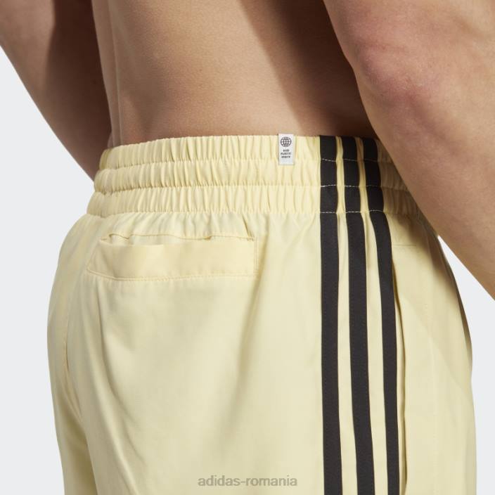 Adidas pantaloni scurți de baie galben originals adicolor cu 3 dungi bărbați galben/negru 2JBN14459