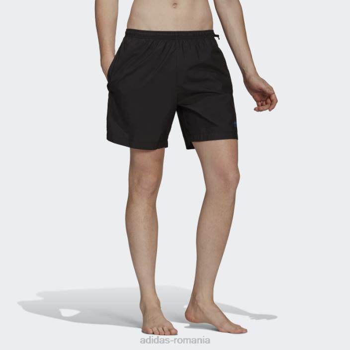 Adidas pantaloni scurți de baie negru, aventură, cu val de lemn bărbați negru 2JBN14937
