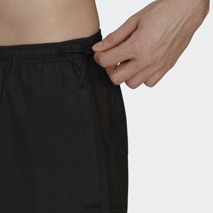 Adidas pantaloni scurți de baie negru, aventură, cu val de lemn bărbați negru 2JBN14937