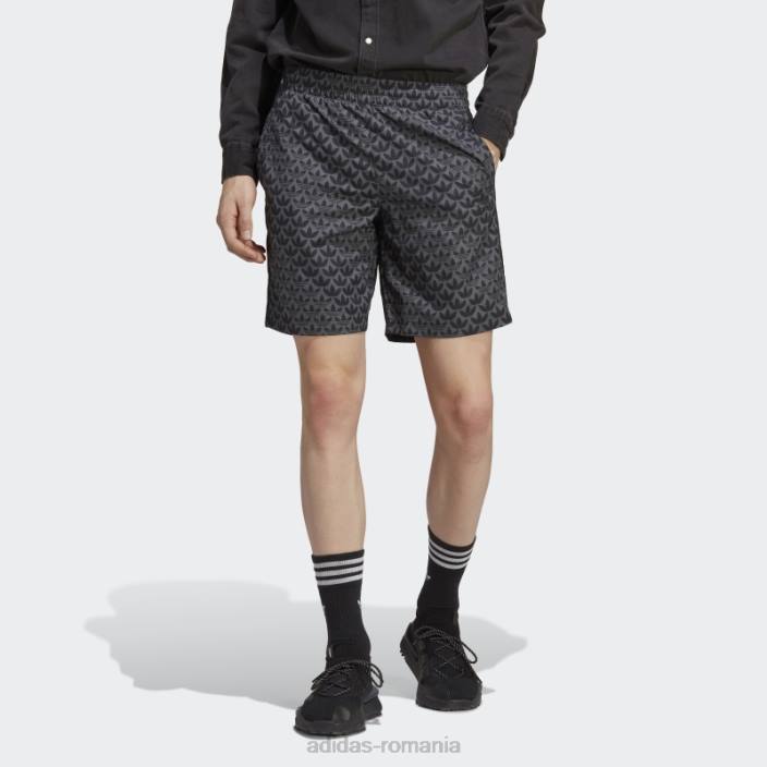 Adidas pantaloni scurți de baie negru originals monogram adidas bărbați alb negru 2JBN5643