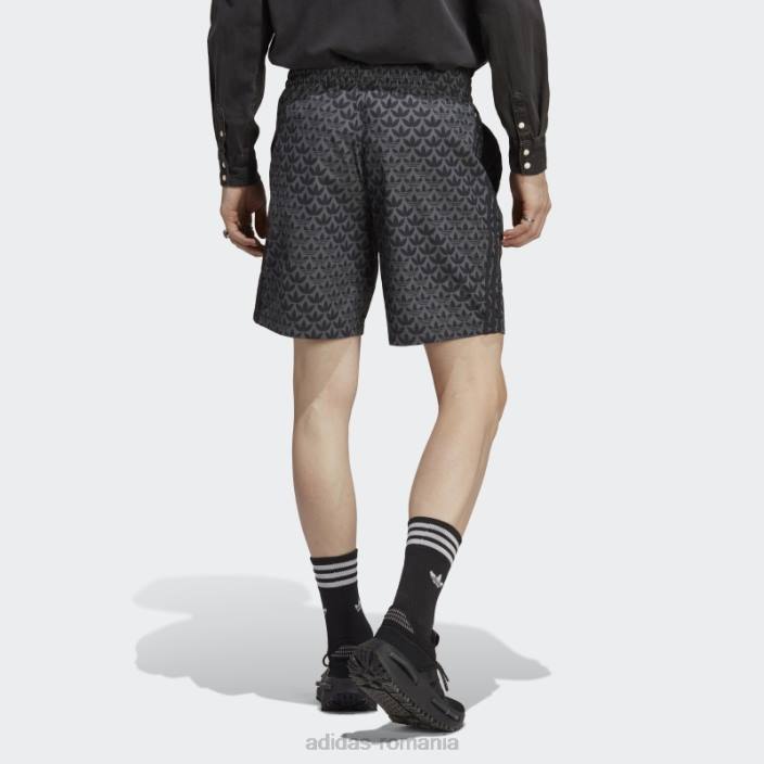 Adidas pantaloni scurți de baie negru originals monogram adidas bărbați alb negru 2JBN5643
