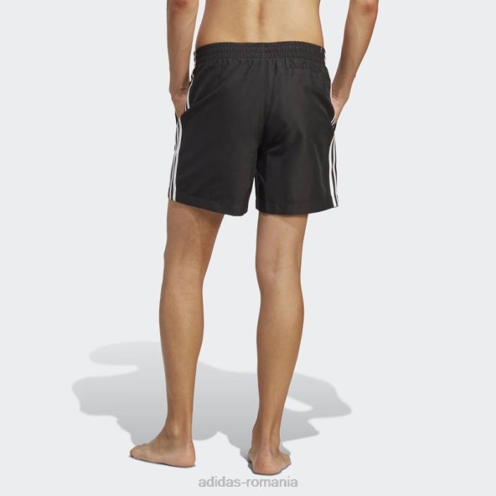 Adidas pantaloni scurți de baie originals adicolor cu 3 dungi negru bărbați alb negru 2JBN13573