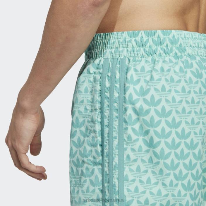 Adidas pantaloni scurți de baie originals monogram st fade ocean adidas bărbați st fade ocean 2JBN14454