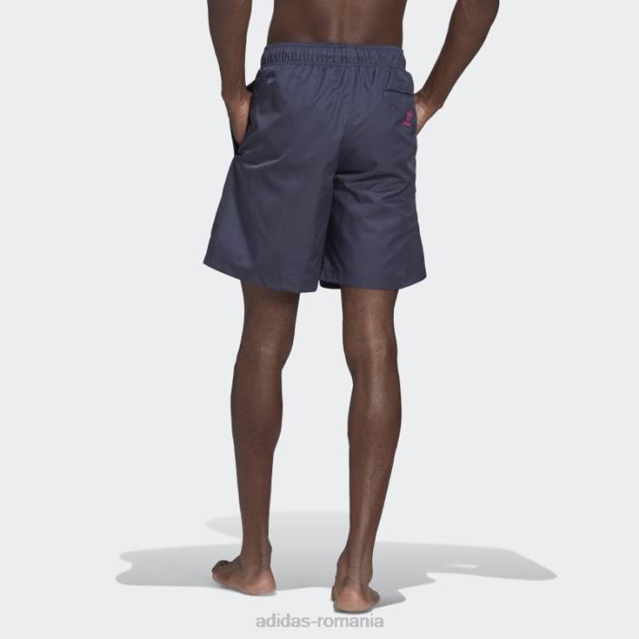 Adidas pantaloni scurți de baie originals x kevin lyons de la modă bleumarin bărbați marina 2JBN14755