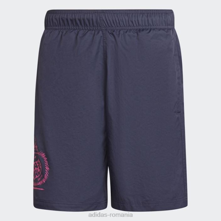 Adidas pantaloni scurți de baie originals x kevin lyons de la modă bleumarin bărbați marina 2JBN14755