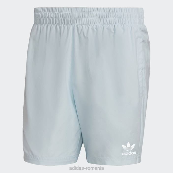 Adidas pantaloni scurți de baie trefoil adicolor essentials albastru bărbați albastru 2JBN4886