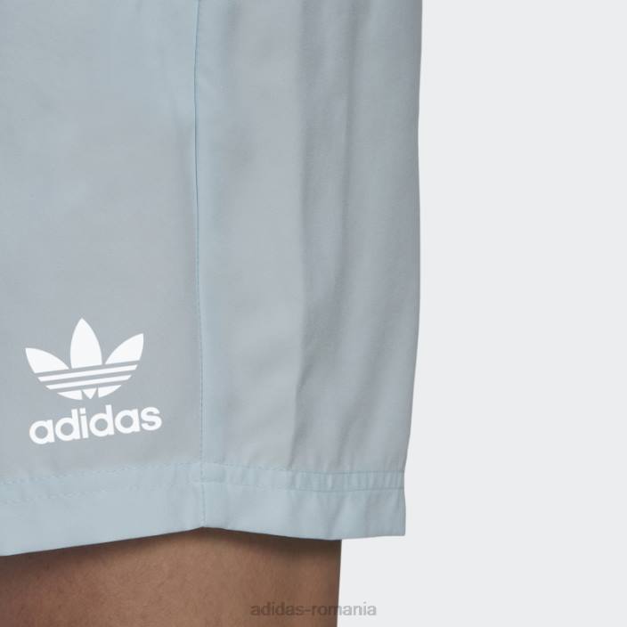 Adidas pantaloni scurți de baie trefoil adicolor essentials albastru bărbați albastru 2JBN4886