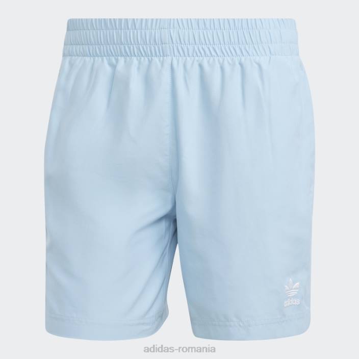 Adidas pantaloni scurți de baie uni adidas originals essentials bărbați albastru alb 2JBN13917