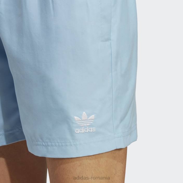 Adidas pantaloni scurți de baie uni adidas originals essentials bărbați albastru alb 2JBN13917