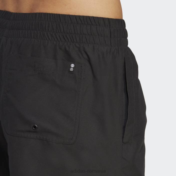 Adidas pantaloni scurți de baie uni originals essentials negri adidas bărbați alb negru 2JBN13326