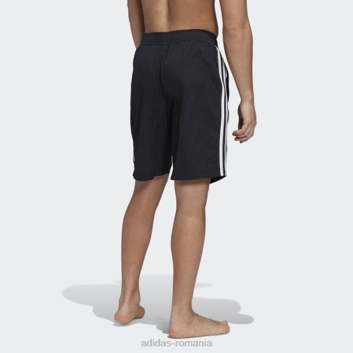Adidas pantaloni scurți de bord negru adicolor cu 3 dungi bărbați negru 2JBN5549