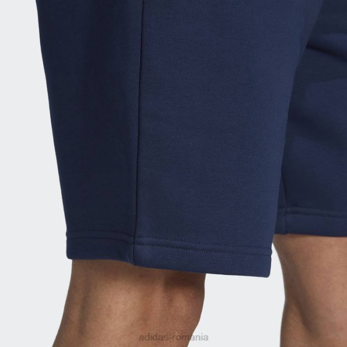 Adidas pantaloni scurți de noapte indigo trefoil essentials adidas bărbați indigo de noapte 2JBN5229