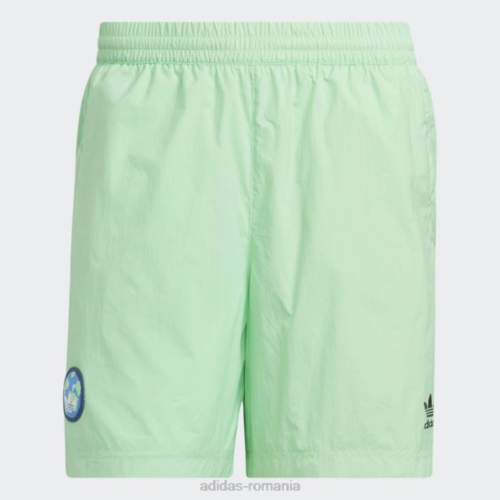 Adidas pantaloni scurți de pământ fericit beam green bărbați fascicul verde 2JBN15089