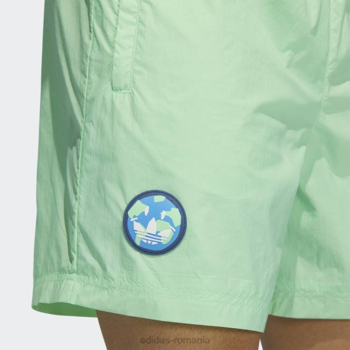 Adidas pantaloni scurți de pământ fericit beam green bărbați fascicul verde 2JBN15089