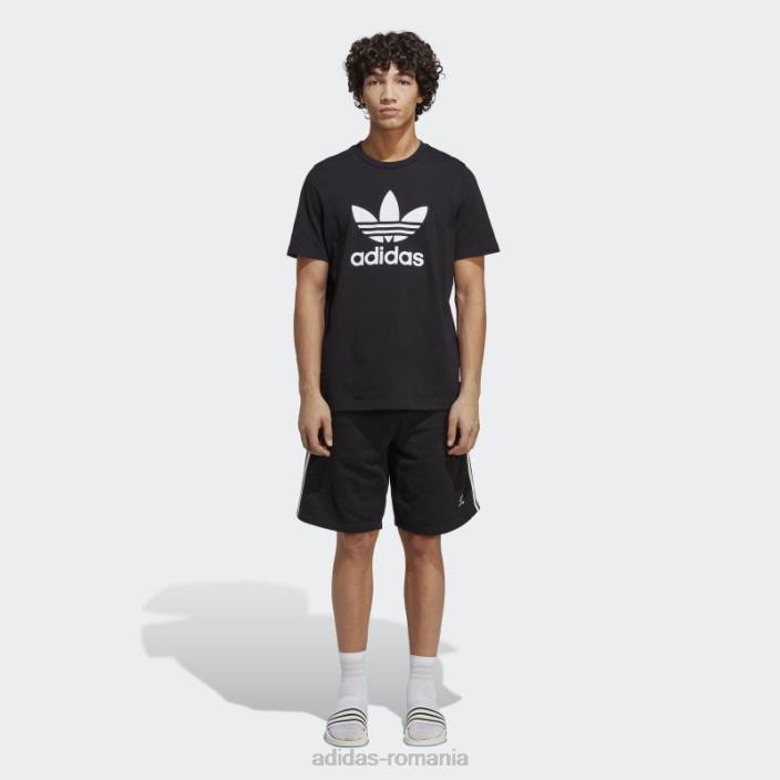 Adidas pantaloni scurți de transpirație adicolor classics cu 3 dungi negru adidas bărbați negru 2JBN14442