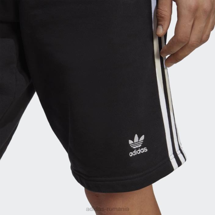 Adidas pantaloni scurți de transpirație adicolor classics cu 3 dungi negru adidas bărbați negru 2JBN14442