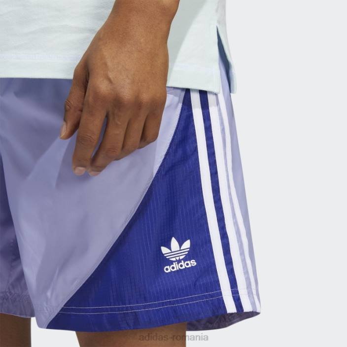 Adidas pantaloni scurți de vară sst dust violet adidas bărbați praf violet/alb 2JBN14874